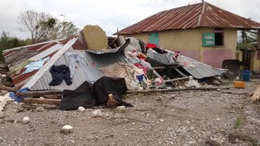 Hurricane Matthew in Charrier, Haiti