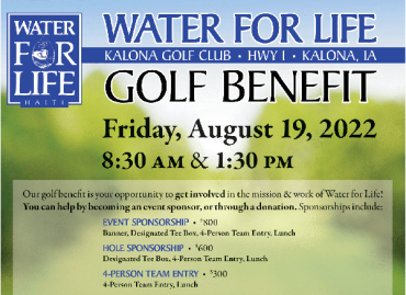For our Iowa Golfers!